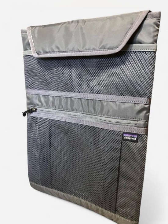 Patagonia Other - Patagonia Refugio Padded Laptop Sleeve 15” Gray Mesh Tech Travel Organizer Pouch